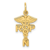 14k-registered-nurse-practitioner-charm-SolomonJeweler-Wichita-KS-CustomJewelry