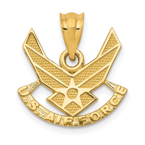 14ky-u-s-air-force-pendant-SolomonJeweler-Wichita-KS-CustomJewelry
