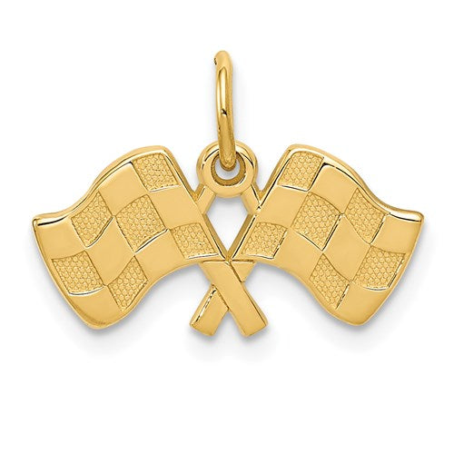 14k-racing-flags-charm-SolomonJeweler-Wichita-KS-CustomJewelry