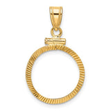 14k-diamond-cut-16-5mm-x-1-35mm-screw-top-coin-bezel-pendant-SolomonJeweler-Wichita-KS-CustomJewelry