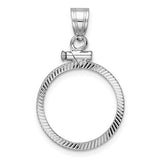 14kw-diamond-cut-16-5mm-x-1-35mm-screw-top-coin-bezel-pendant-SolomonJeweler-Wichita-KS-CustomJewelry