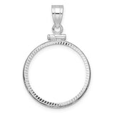 14kw-diamond-cut-22-0mm-x-1-9mm-screw-top-coin-bezel-pendant-SolomonJeweler-Wichita-KS-CustomJewelry