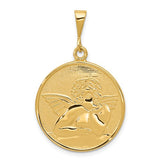 14k-polished-and-satin-angel-pendant-SolomonJeweler-Wichita-KS-CustomJewelry