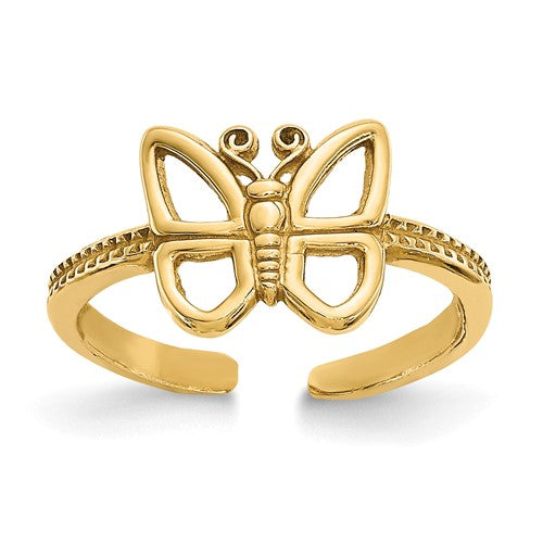 14k-butterfly-toe-ring-SolomonJeweler-Wichita-KS-CustomJewelry