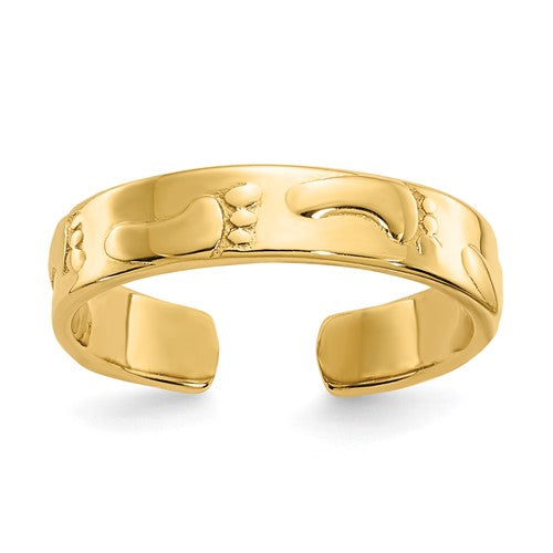 14k-footprints-toe-ring-SolomonJeweler-Wichita-KS-CustomJewelry