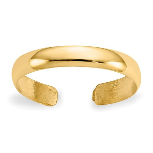 14k-high-polished-toe-ring-SolomonJeweler-Wichita-KS-CustomJewelry