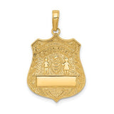 14k-large-police-badge-pendant-SolomonJeweler-Wichita-KS-CustomJewelry