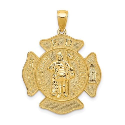 14k-large-fd-st-florian-badge-pendant-SolomonJeweler-Wichita-KS-CustomJewelry