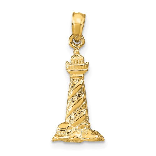 14k-3d-st-augustine-lighthouse-pendant-SolomonJeweler-Wichita-KS-CustomJewelry