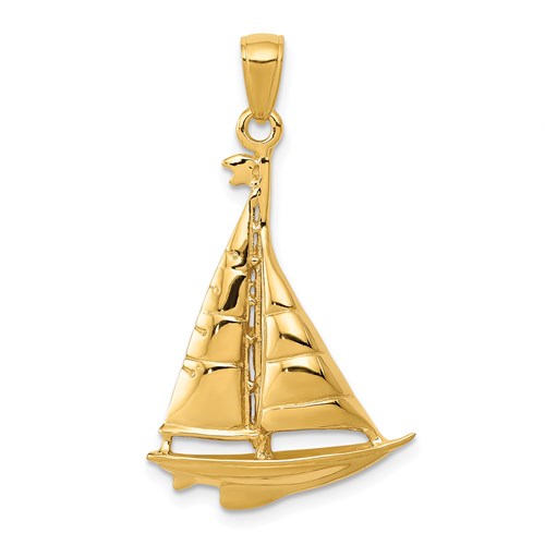 14k-polished-sailboat-pendant-SolomonJeweler-Wichita-KS-CustomJewelry