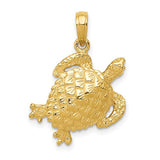 14k-solid-polished-open-backed-turtle-pendant-SolomonJeweler-Wichita-KS-CustomJewelry