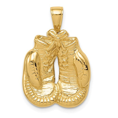 14k-solid-polished-open-backed-boxing-gloves-pendant-SolomonJeweler-Wichita-KS-CustomJewelry