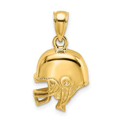 14k-polished-open-backed-football-helmet-charm-SolomonJeweler-Wichita-KS-CustomJewelry