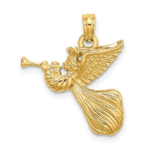 14k-angel-w-trumpet-charm-SolomonJeweler-Wichita-KS-CustomJewelry
