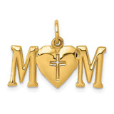 14k-polished-mom-with-cross-charm-SolomonJeweler-Wichita-KS-CustomJewelry