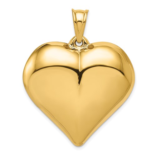14k-polished-3-d-large-puffed-heart-pendant-SolomonJeweler-Wichita-KS-CustomJewelry
