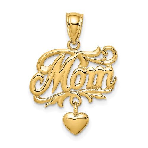 14k-mom-w-dangling-heart-charm-SolomonJeweler-Wichita-KS-CustomJewelry