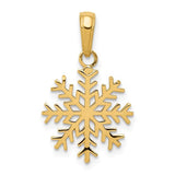 14k-snowflake-pendant-SolomonJeweler-Wichita-KS-CustomJewelry