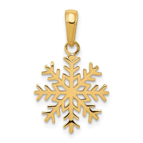 14k-snowflake-pendant-SolomonJeweler-Wichita-KS-CustomJewelry