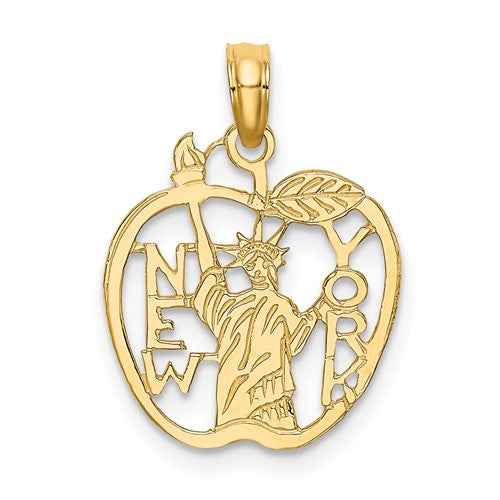 14k-cut-out-new-york-w-statue-of-liberty-in-apple-charm-SolomonJeweler-Wichita-KS-CustomJewelry