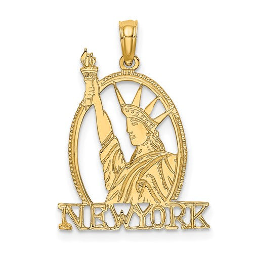 14k-cut-out-new-york-w-statue-of-liberty-charm-SolomonJeweler-Wichita-KS-CustomJewelry