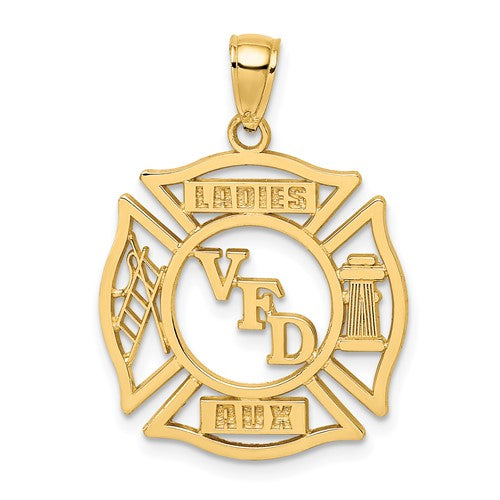 14k-vfd-ladies-aux-shield-charm-SolomonJeweler-Wichita-KS-CustomJewelry