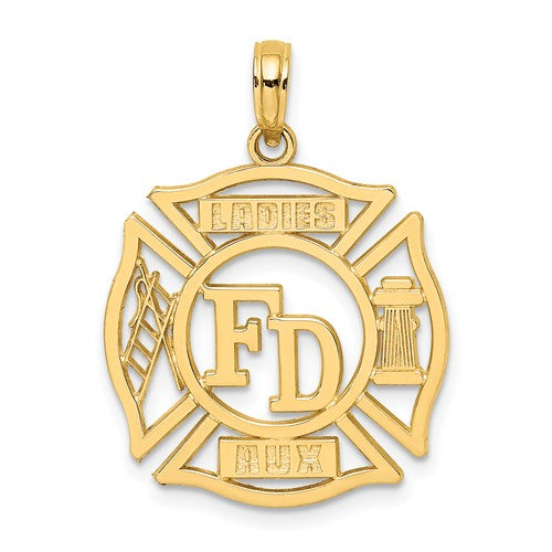 14k-fd-ladies-aux-in-shield-charm-SolomonJeweler-Wichita-KS-CustomJewelry
