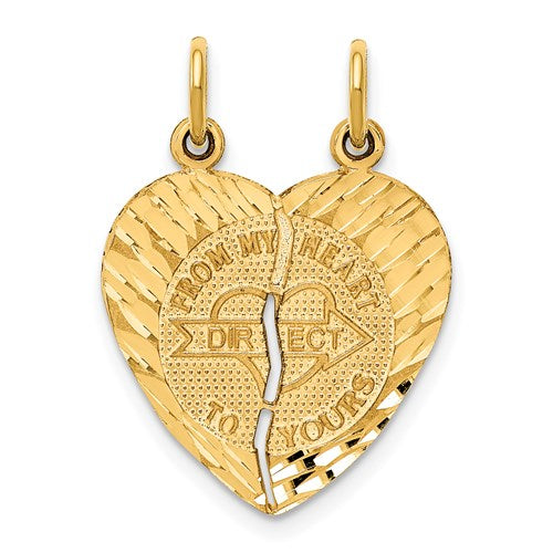 14k-break-apart-diamond-cut-from-my-heart-direct-to-yours-charm-SolomonJeweler-Wichita-KS-CustomJewelry