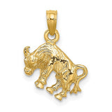 14k-3-d-taurus-zodiac-charm-SolomonJeweler-Wichita-KS-CustomJewelry