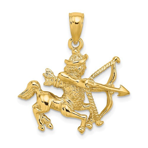 14k-large-sagittarius-zodiac-charm-SolomonJeweler-Wichita-KS-CustomJewelry