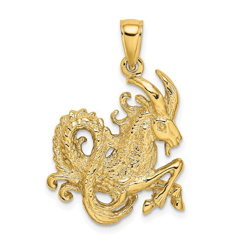 14k-large-capricorn-zodiac-charm-SolomonJeweler-Wichita-KS-CustomJewelry