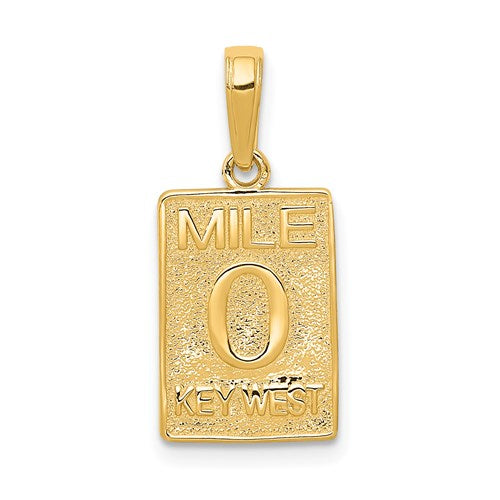 14k-mile-0-key-west-mile-marker-pendant-SolomonJeweler-Wichita-KS-CustomJewelry