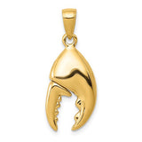 14k-3-d-moveable-stone-crab-claw-pendant-SolomonJeweler-Wichita-KS-CustomJewelry