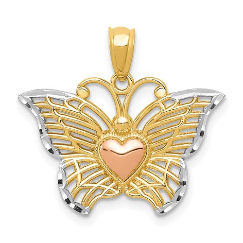 14k-two-tone-w-white-rhodium-butterflyw-heart-pendant-SolomonJeweler-Wichita-KS-CustomJewelry