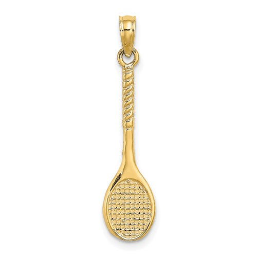 14k-3-d-tennis-racquet-charm-SolomonJeweler-Wichita-KS-CustomJewelry