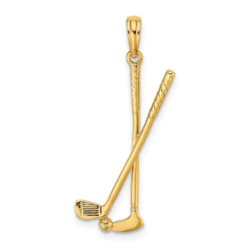14k-3-d-double-golf-clubs-with-ball-charm-SolomonJeweler-Wichita-KS-CustomJewelry