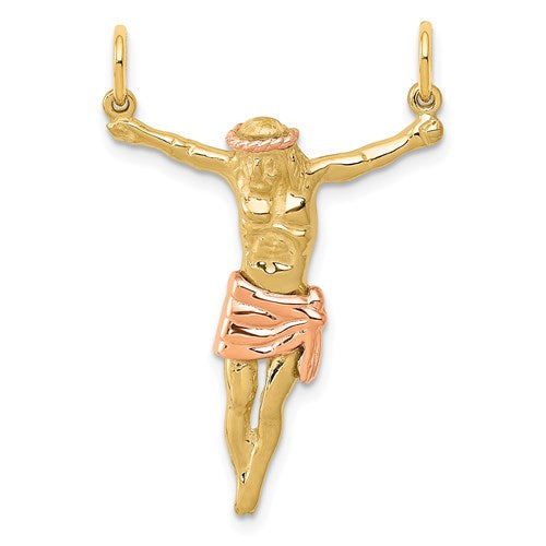 14k-two-tone-rose-corpus-pendant-SolomonJeweler-Wichita-KS-CustomJewelry