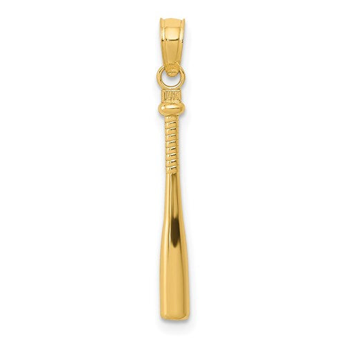 14k-3-d-baseball-bat-pendant-SolomonJeweler-Wichita-KS-CustomJewelry