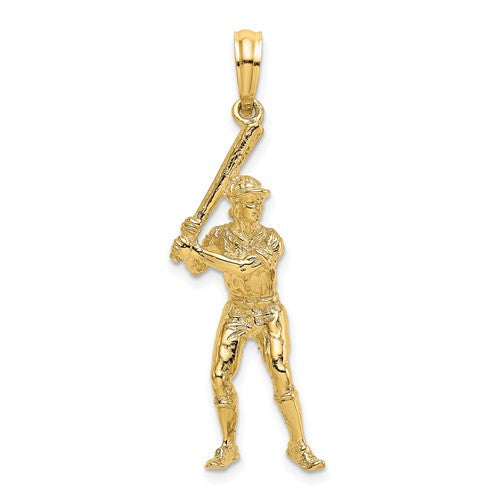 14k-3-d-baseball-player-with-bat-charm-SolomonJeweler-Wichita-KS-CustomJewelry