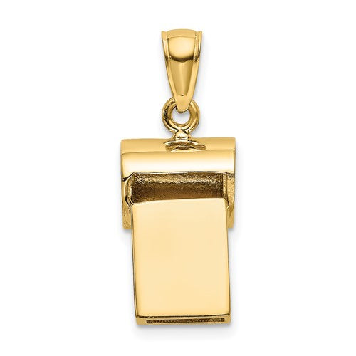 14k-3-d-whistle-charm-SolomonJeweler-Wichita-KS-CustomJewelry