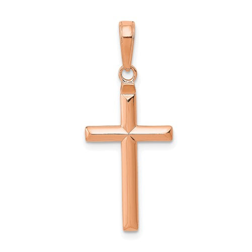 14k-rose-gold-reversible-latin-cross-pendant-SolomonJeweler-Wichita-KS-CustomJewelry