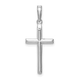 14k-white-gold-reversible-latin-cross-pendant-SolomonJeweler-Wichita-KS-CustomJewelry