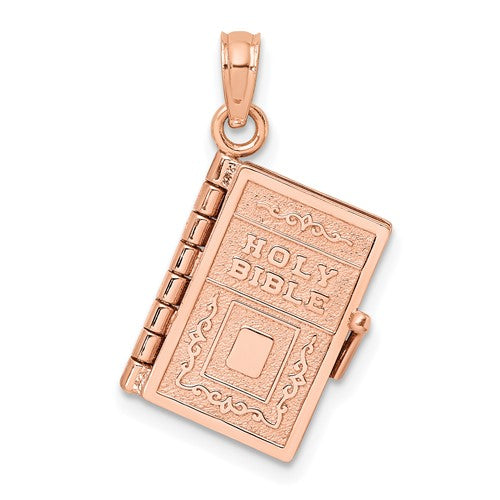14k-rose-gold-3-d-holy-bible-w-lords-prayer-moveable-charm-SolomonJeweler-Wichita-KS-CustomJewelry