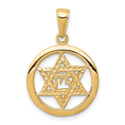 14k-jewish-chai-in-star-of-david-pendant-SolomonJeweler-Wichita-KS-CustomJewelry