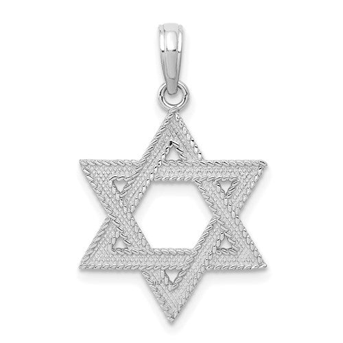 14k-white-gold-engraved-star-of-david-charm-SolomonJeweler-Wichita-KS-CustomJewelry