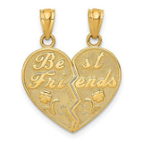 14k-best-friends-heart-break-apart-pendants-SolomonJeweler-Wichita-KS-CustomJewelry
