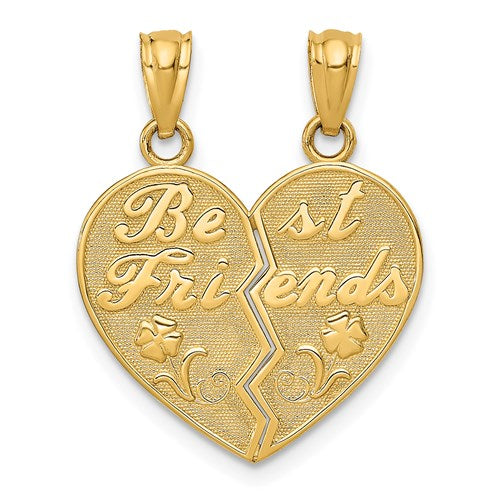 14k-best-friends-heart-break-apart-pendants-SolomonJeweler-Wichita-KS-CustomJewelry
