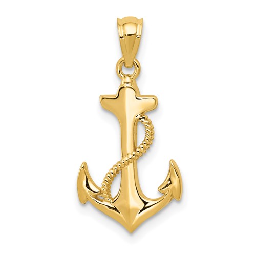14k-polished-anchor-pendant-SolomonJeweler-Wichita-KS-CustomJewelry