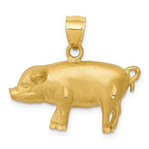 14k-diamond-cut-pig-pendant-SolomonJeweler-Wichita-KS-CustomJewelry