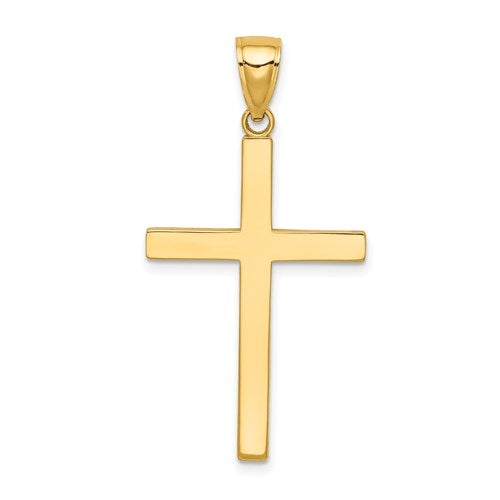 14k-solid-reversible-latin-cross-pendant-SolomonJeweler-Wichita-KS-CustomJewelry